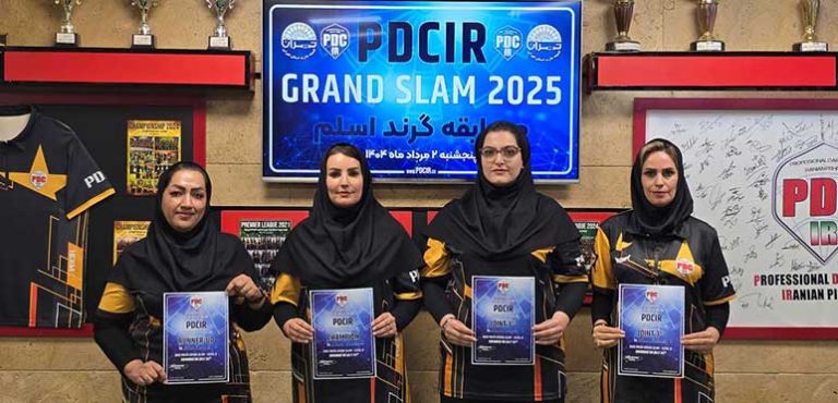 زهره پورحاتمی قهرمان گرند اسلم 2025 سطح B
