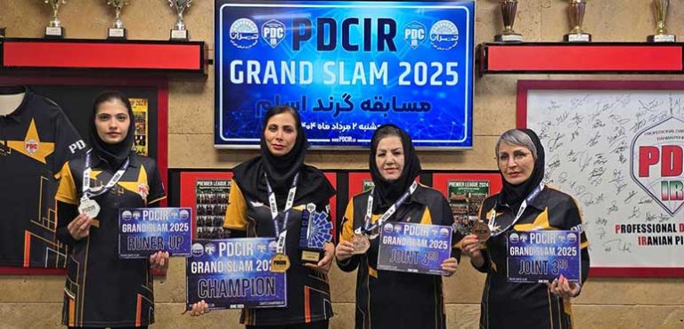 ماهور رجبی قهرمان گرند اسلم 2025 سطح A