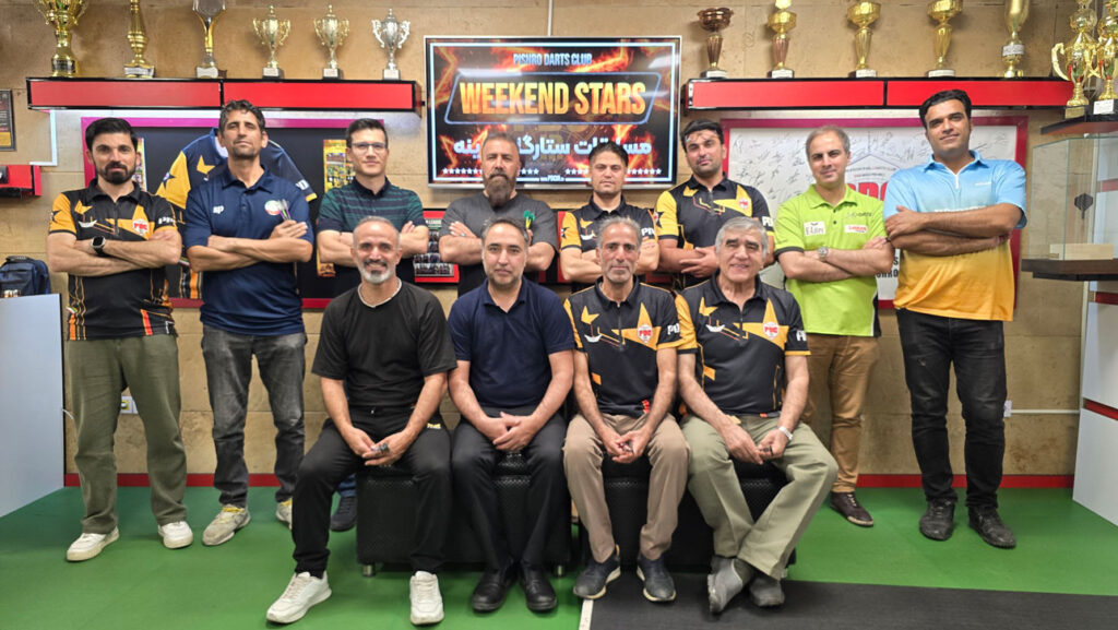 شرکت کنندگان دوره پنجم ستارگان آدینه مجموعه دارت پیشرو