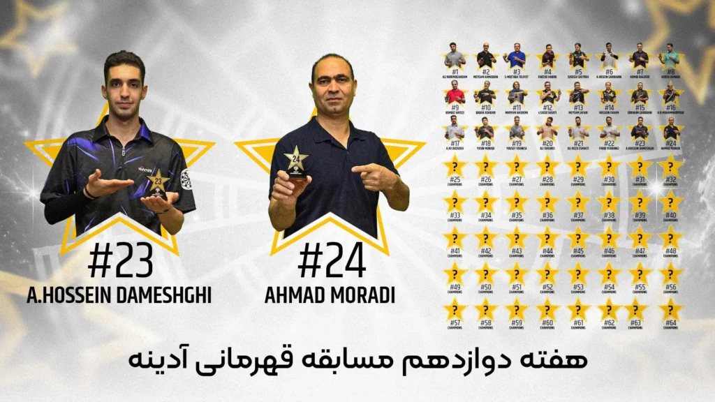 سومین دوره مسابقات آدینه، هفته دوازدهم